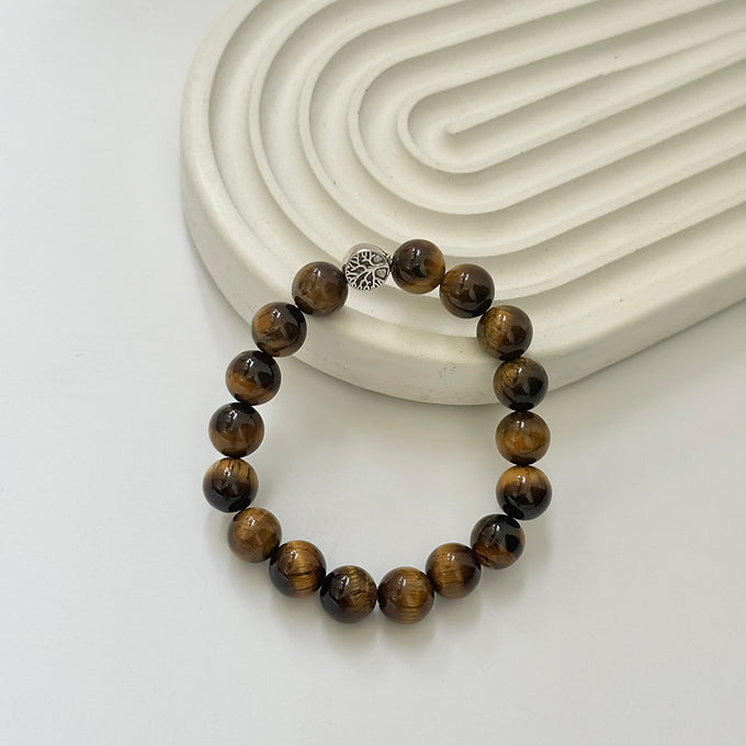 Prosperity and Protection Tiger's Eye Bracelet