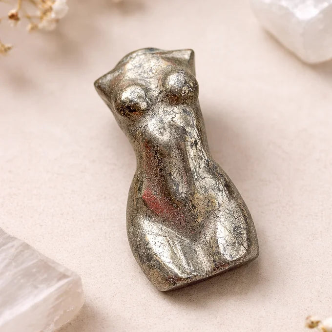 Wealth Attractor Pyrite Goddess