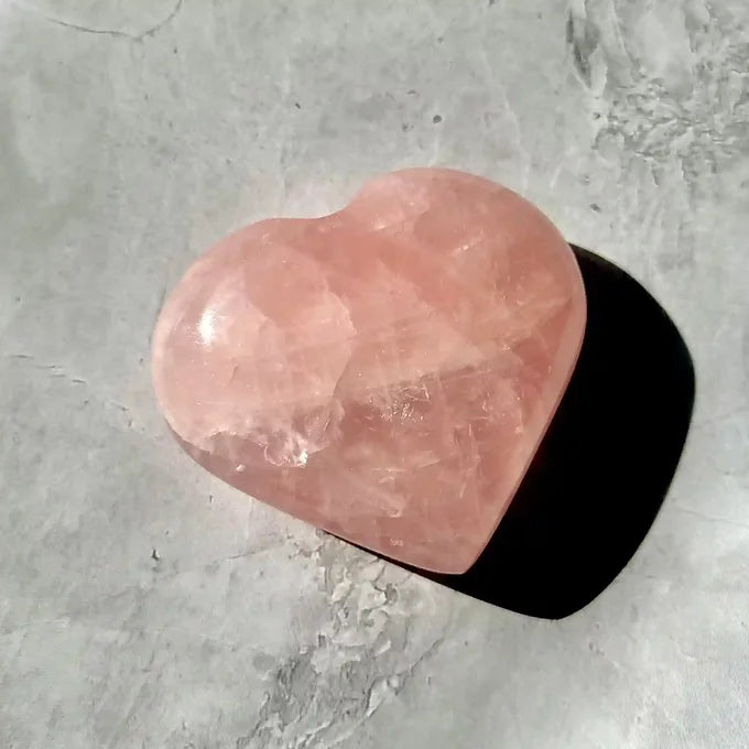 MANIFEST LOVE & BEAUTY ROSE QUARTZ HEART