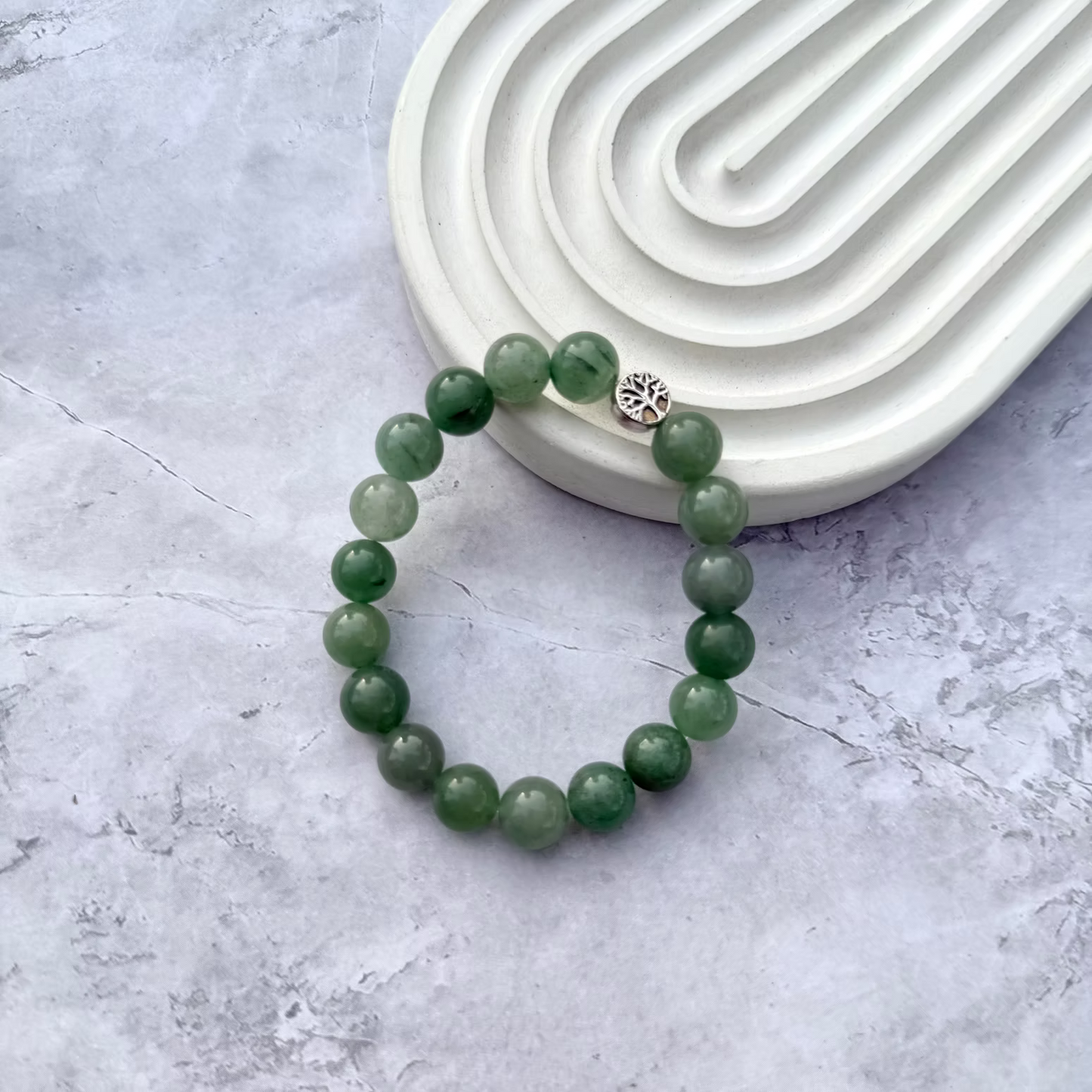 Good luck and opportunity Green Aventurine Bracelet