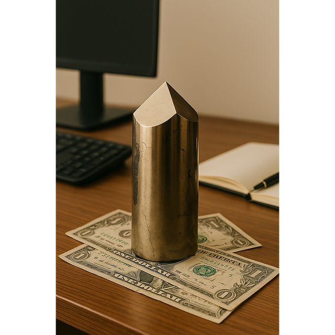Wealth Attractor Pyrite Free Form