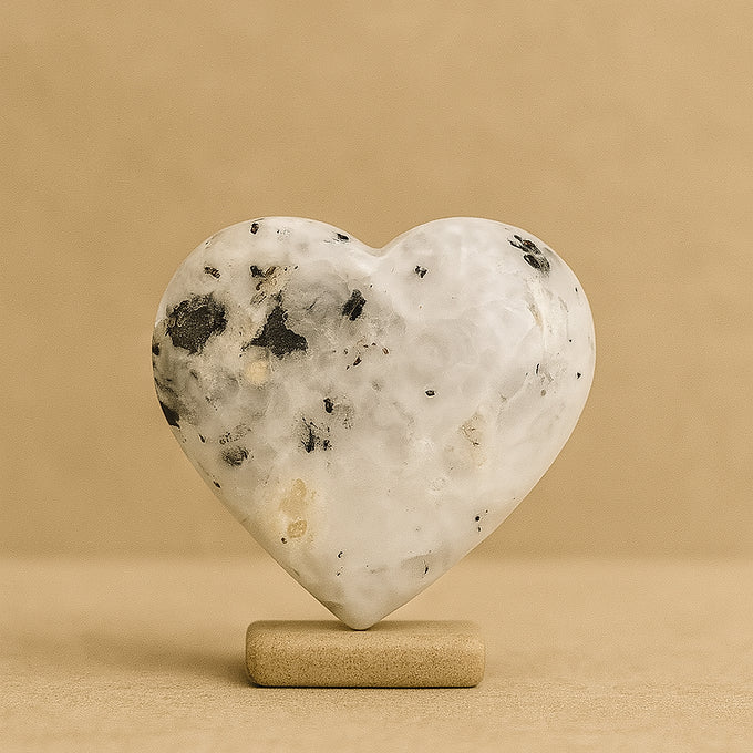 Emotion balancing Moonstone Heart
