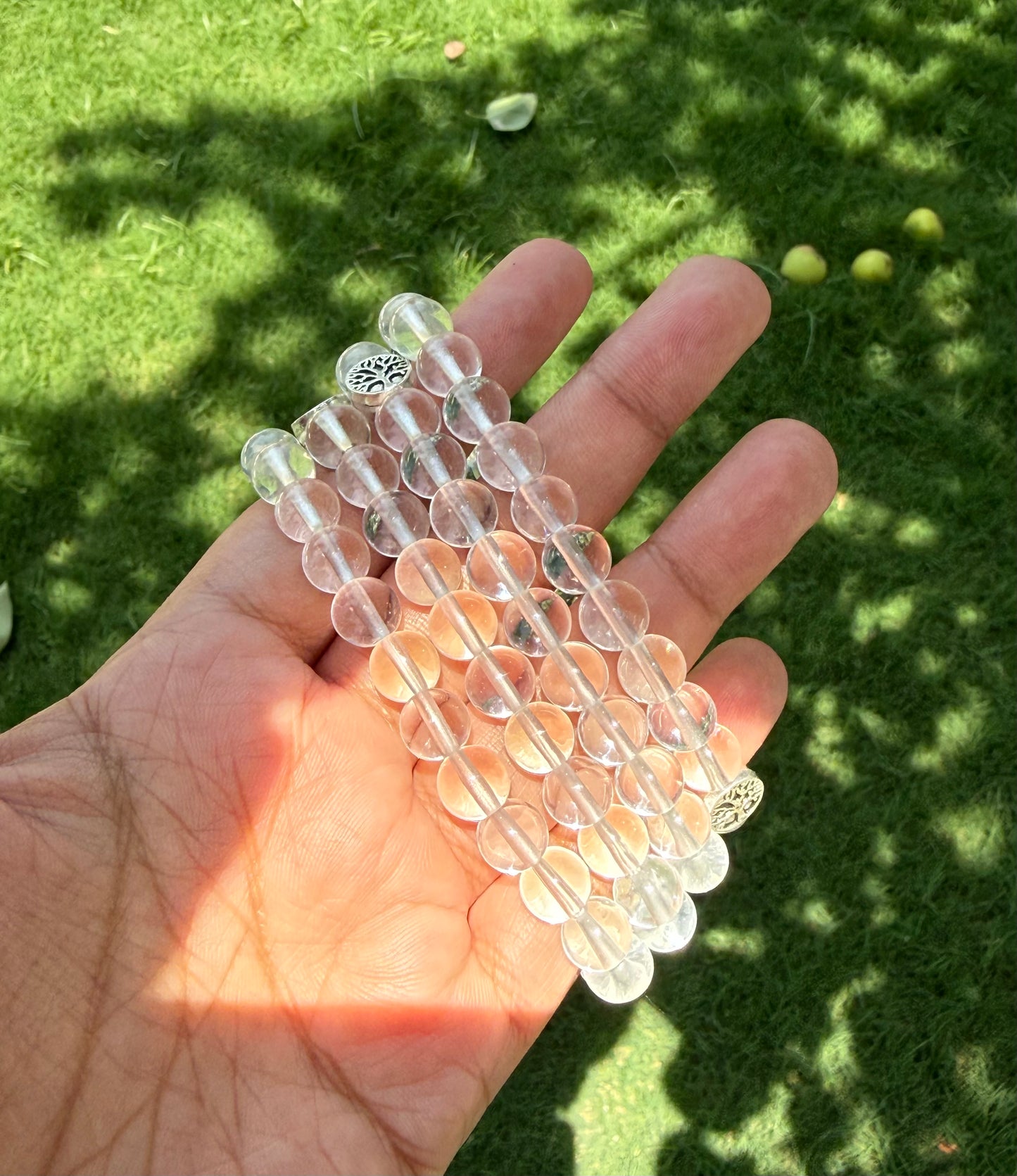 Master Manifestor Clear Quartz Bracelet 8mm