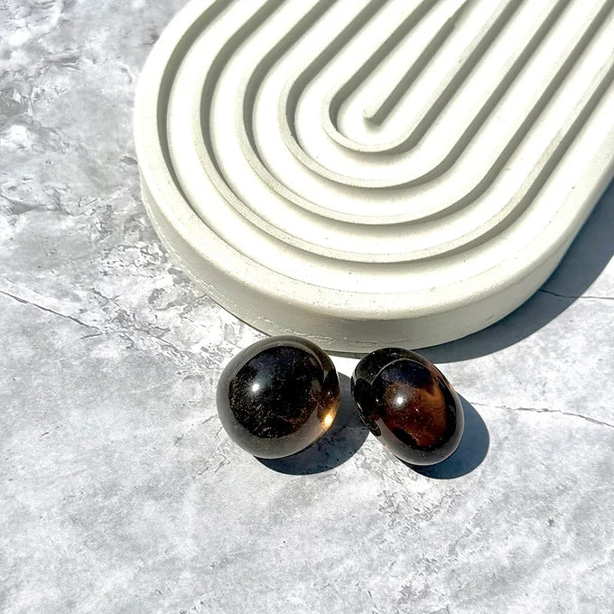 Smokey Quartz tumble set Your Spiritual Bodyguard