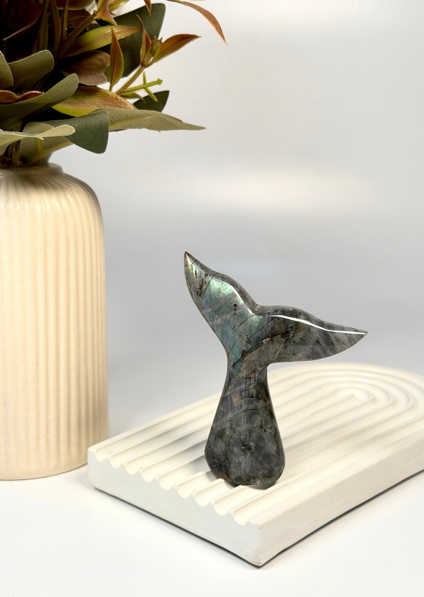 Protection & Transformation • Labradorite Whale Tail