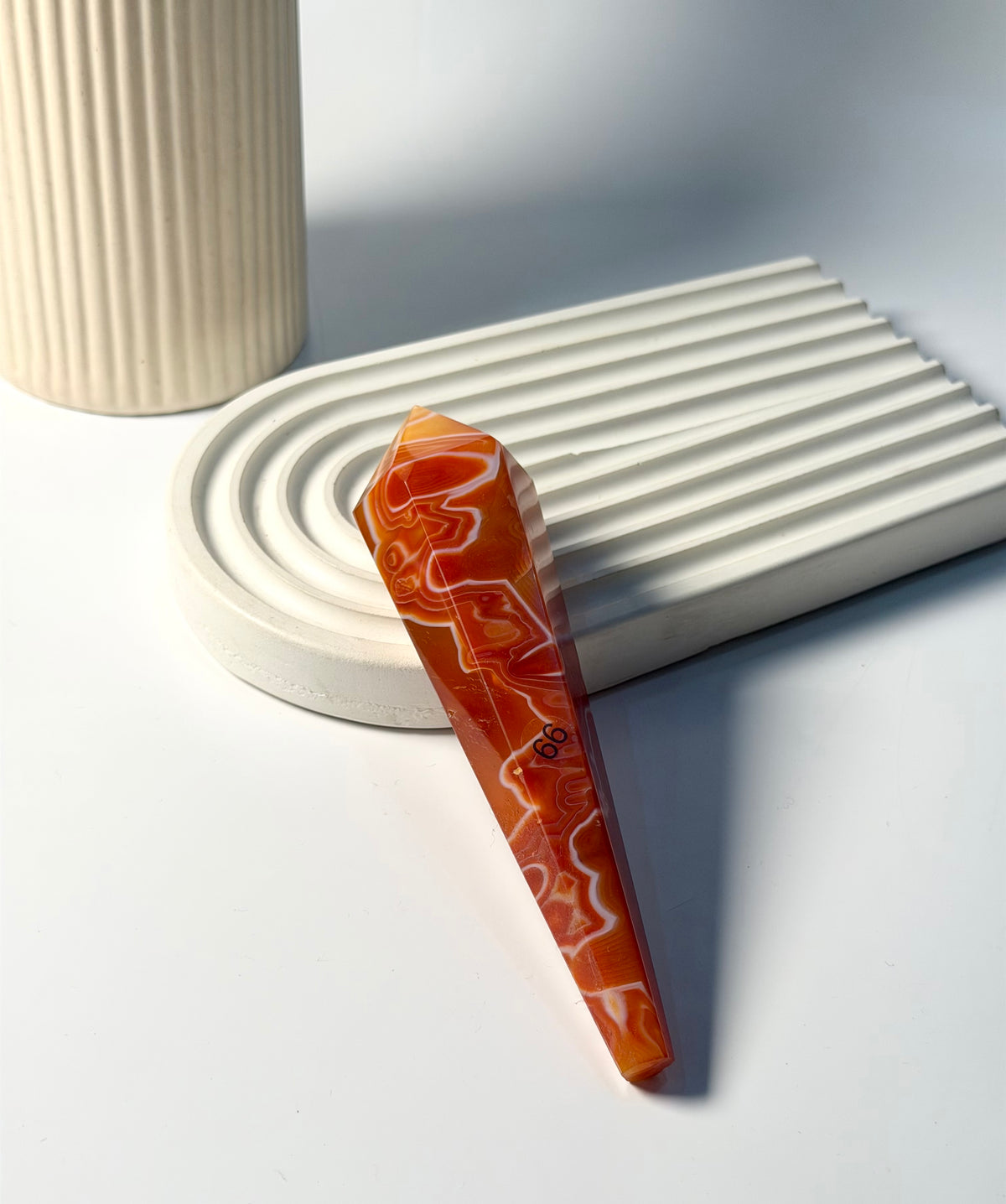 CARNELIAN WAND ~ The stone of courage, confidence and action