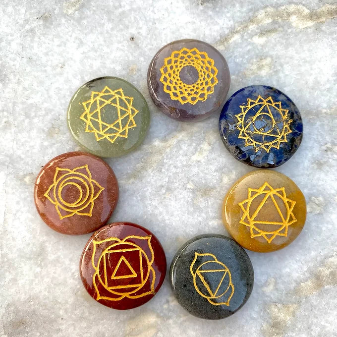 Full Body 7 chakra healing set