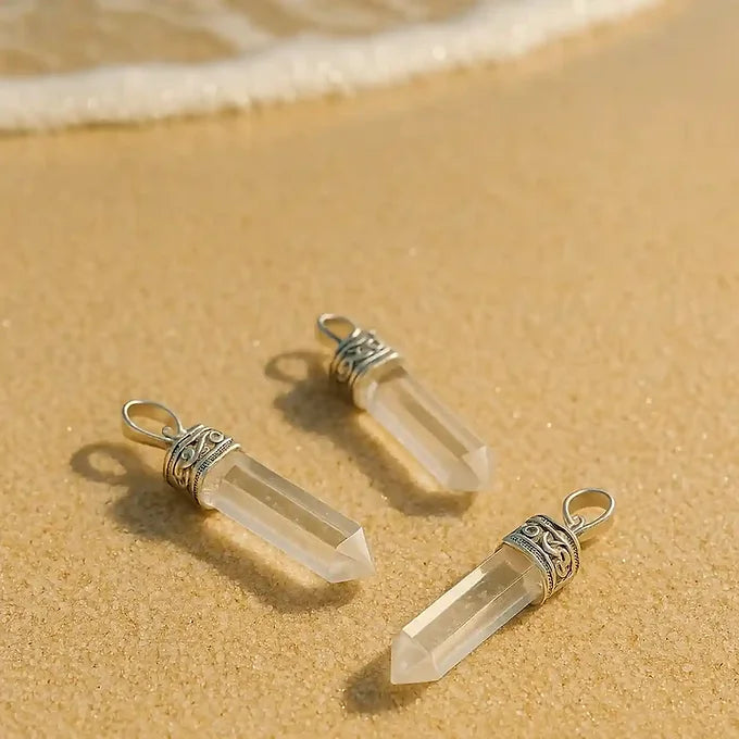 Master Manifestor Clear Quartz Pendant