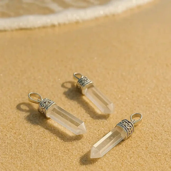 Master Manifestor Clear Quartz Pendant