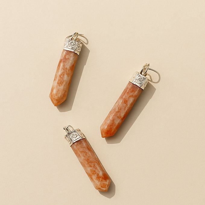 Self Confidence & Leadership Sunstone Pendant