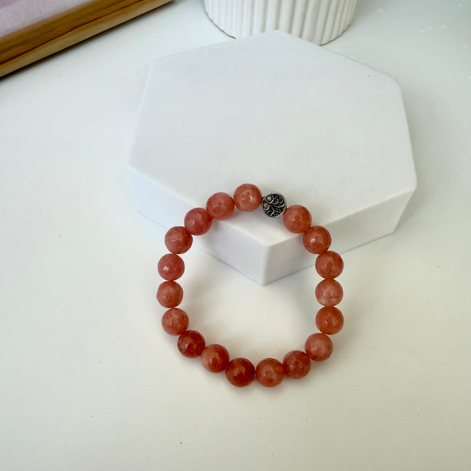 Self Confidence & Leadership Sunstone Bracelet