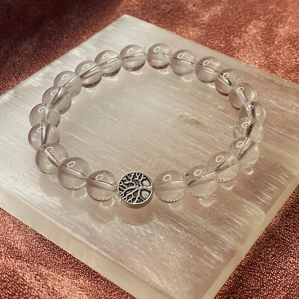 Master Manifestor Clear Quartz Bracelet