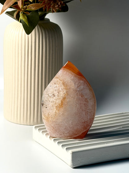 CARNELIAN FLAME ~ The stone of courage, confidence and action