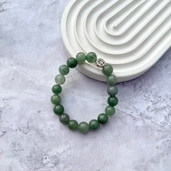 Good luck and opportunity Green Aventurine Bracelet