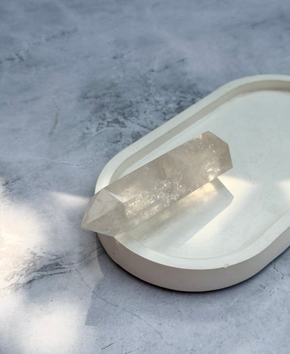 Master Manifestor Clear Quartz Tower