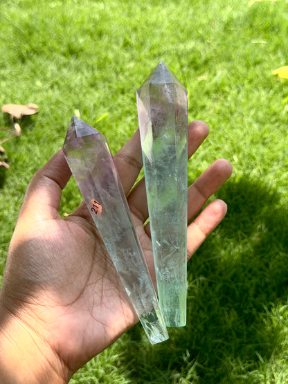Multi Fluorite Bracelet Clarity, Focus & Protection wand