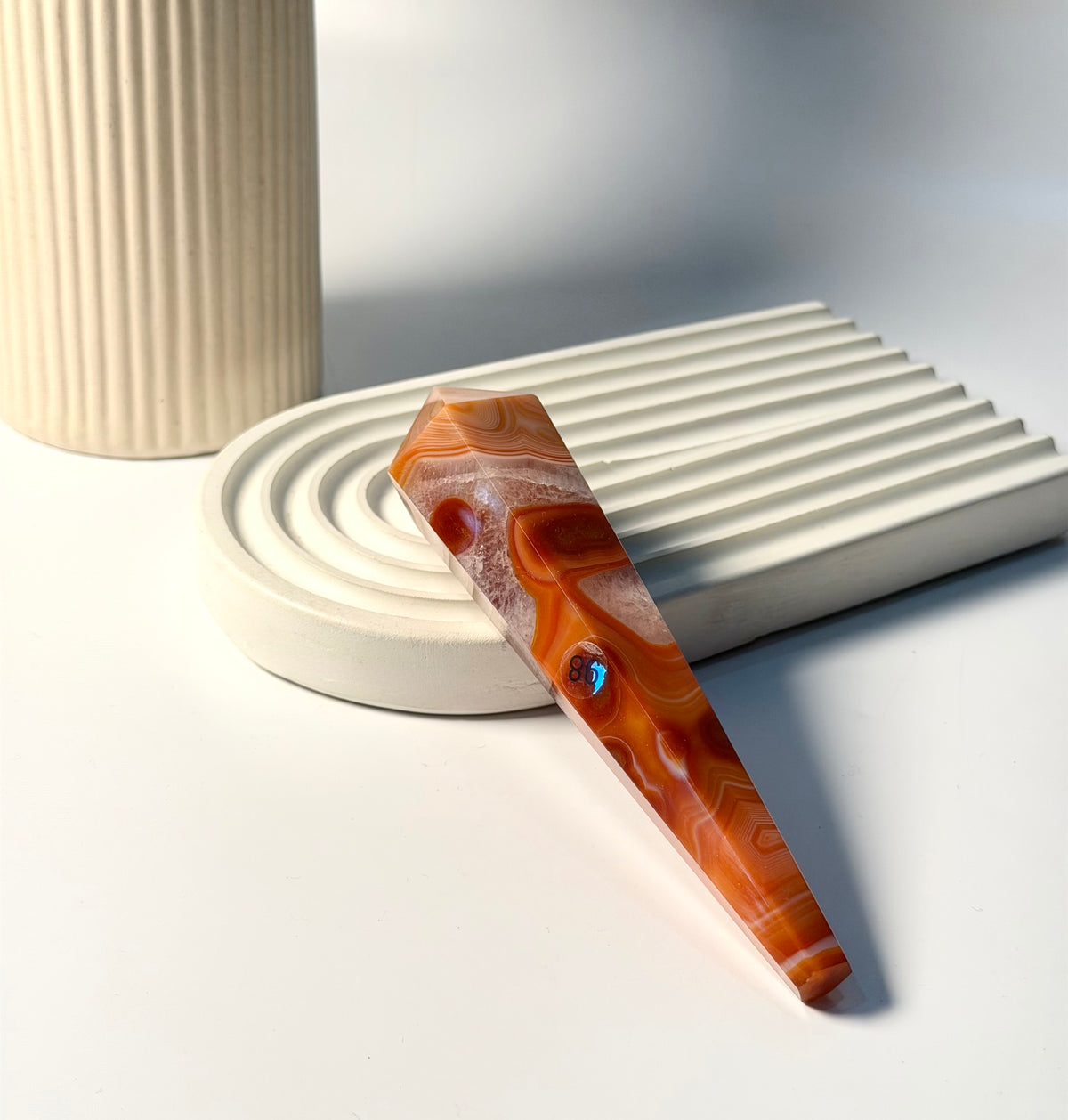 CARNELIAN WAND ~ The stone of courage, confidence and action