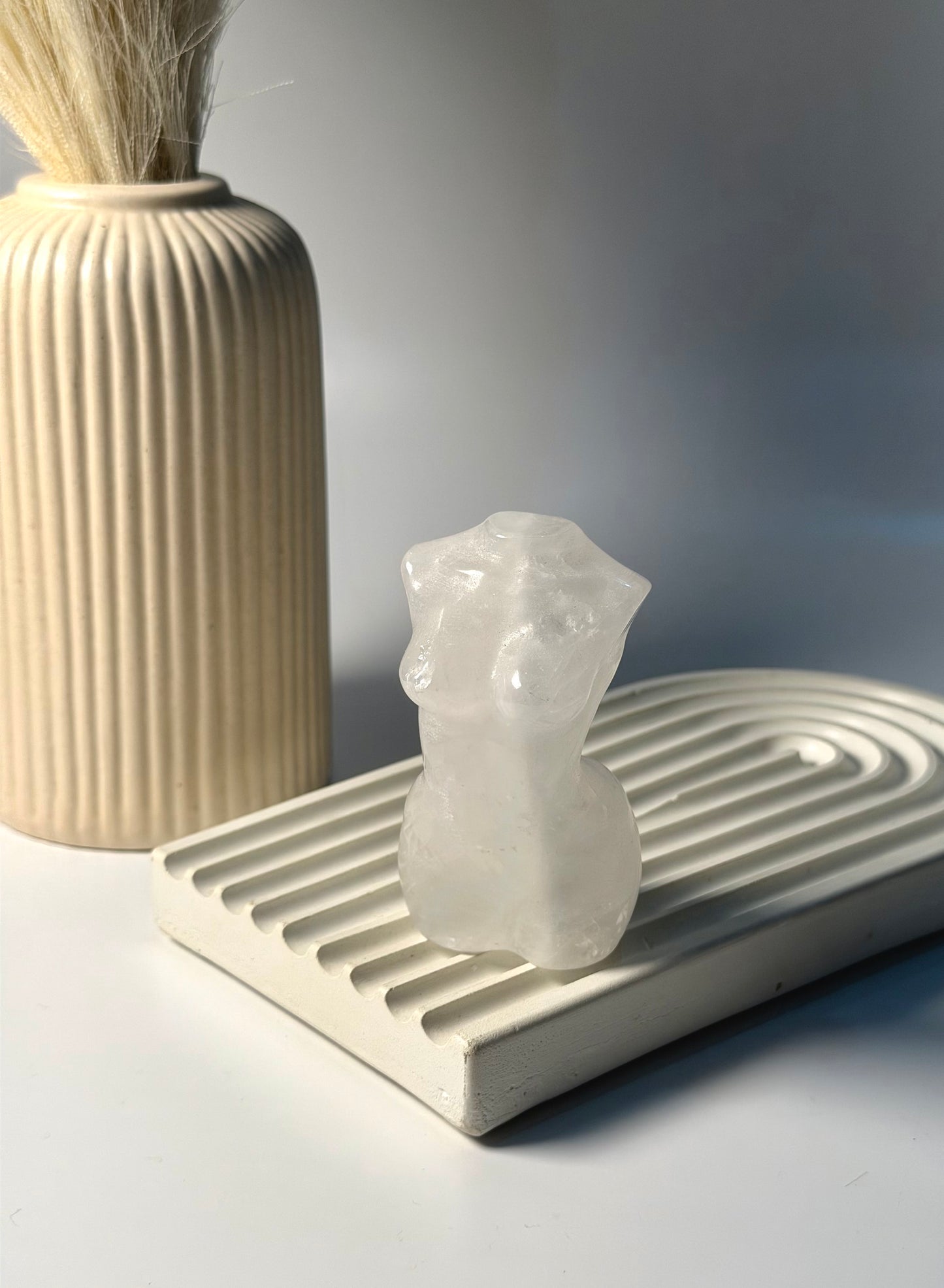 Master Manifestor Clear Quartz Goddess
