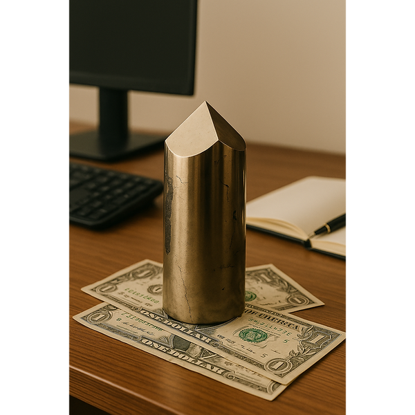 Wealth Attractor Pyrite Free Form