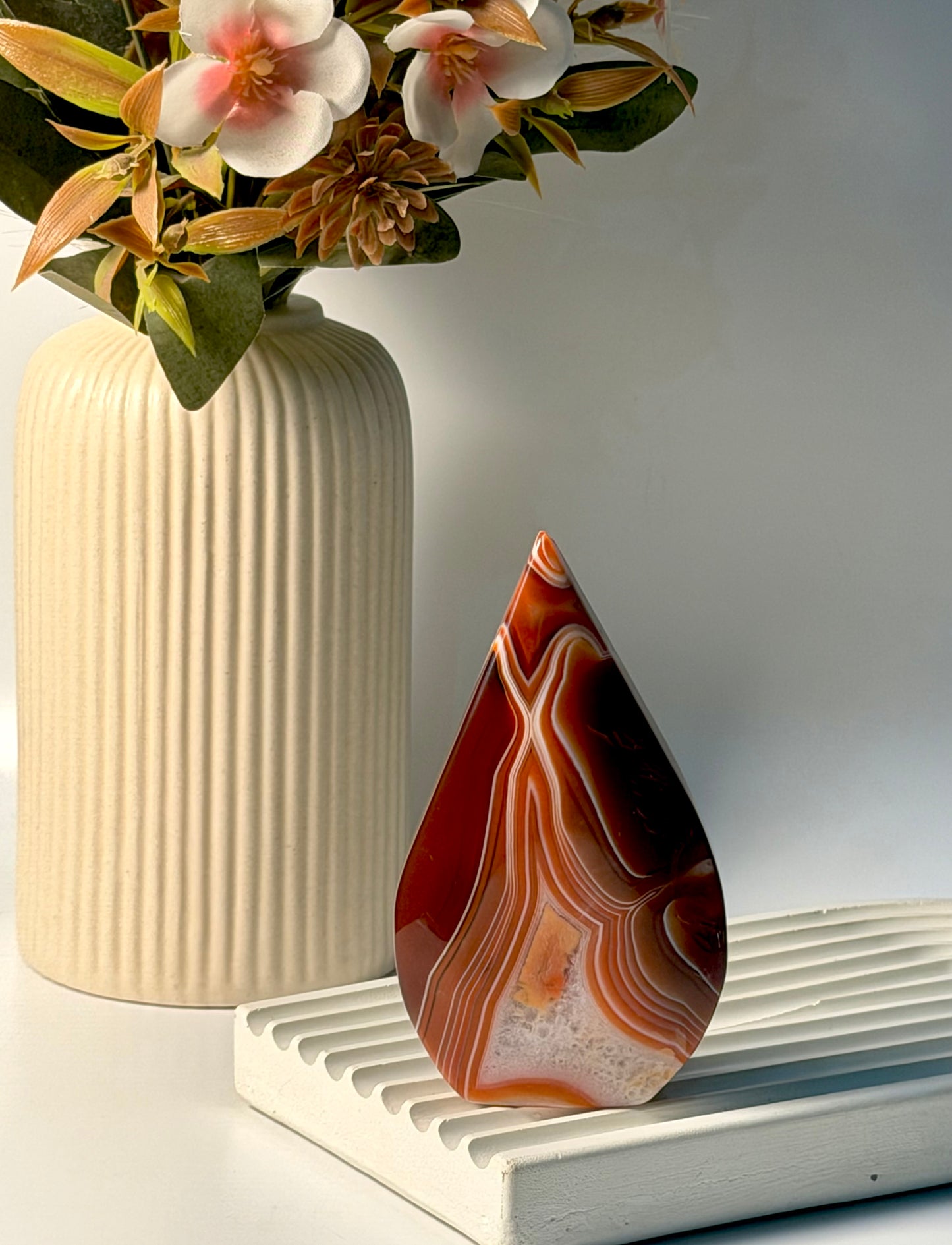 CARNELIAN FLAME ~ The stone of courage, confidence and action