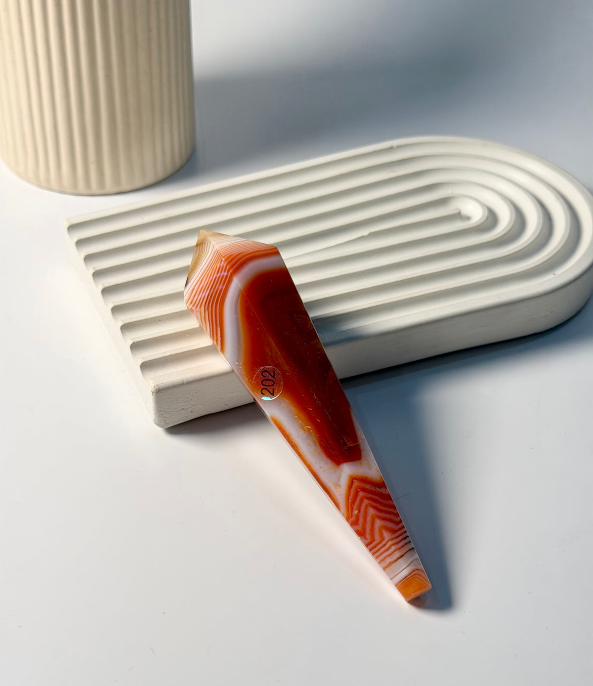 CARNELIAN WAND ~ The stone of courage, confidence and action