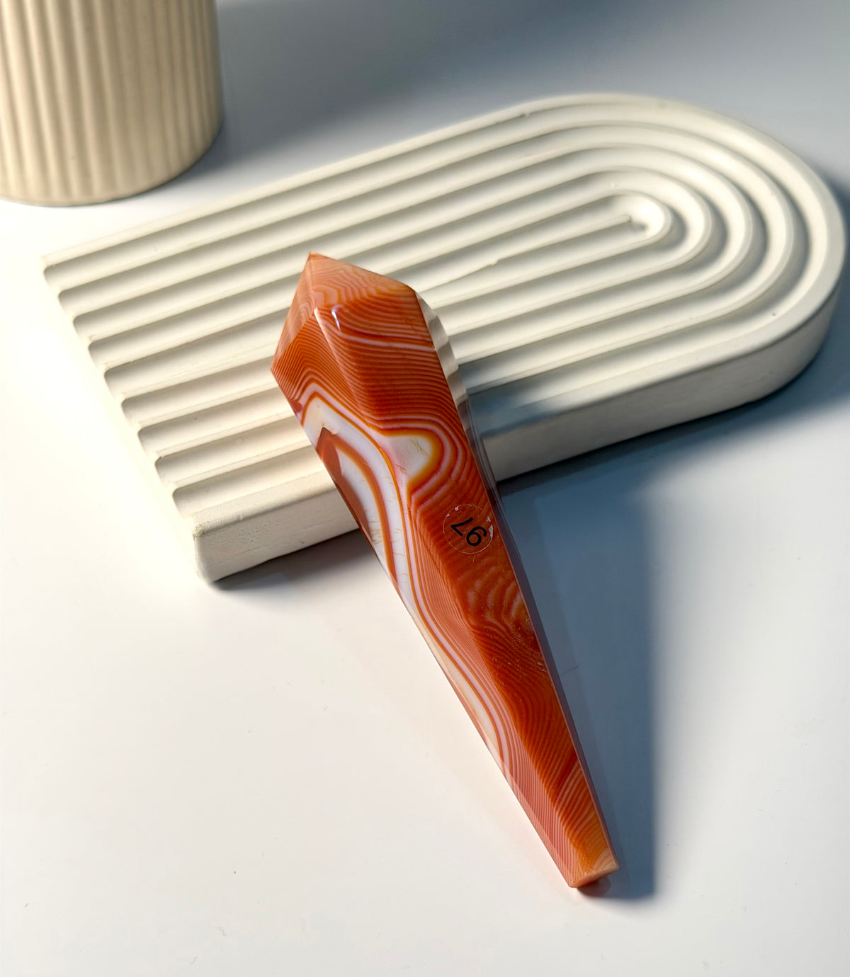 CARNELIAN WAND ~ The stone of courage, confidence and action