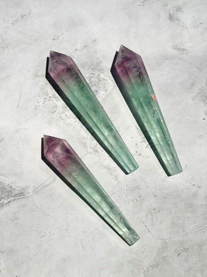 Multi Fluorite Bracelet Clarity, Focus & Protection wand