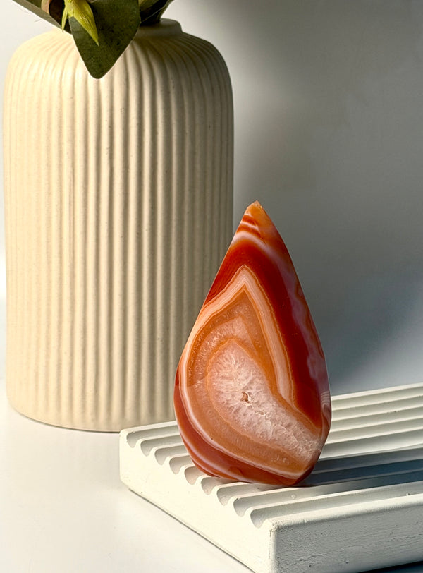 CARNELIAN FLAME ~ The stone of courage, confidence and action