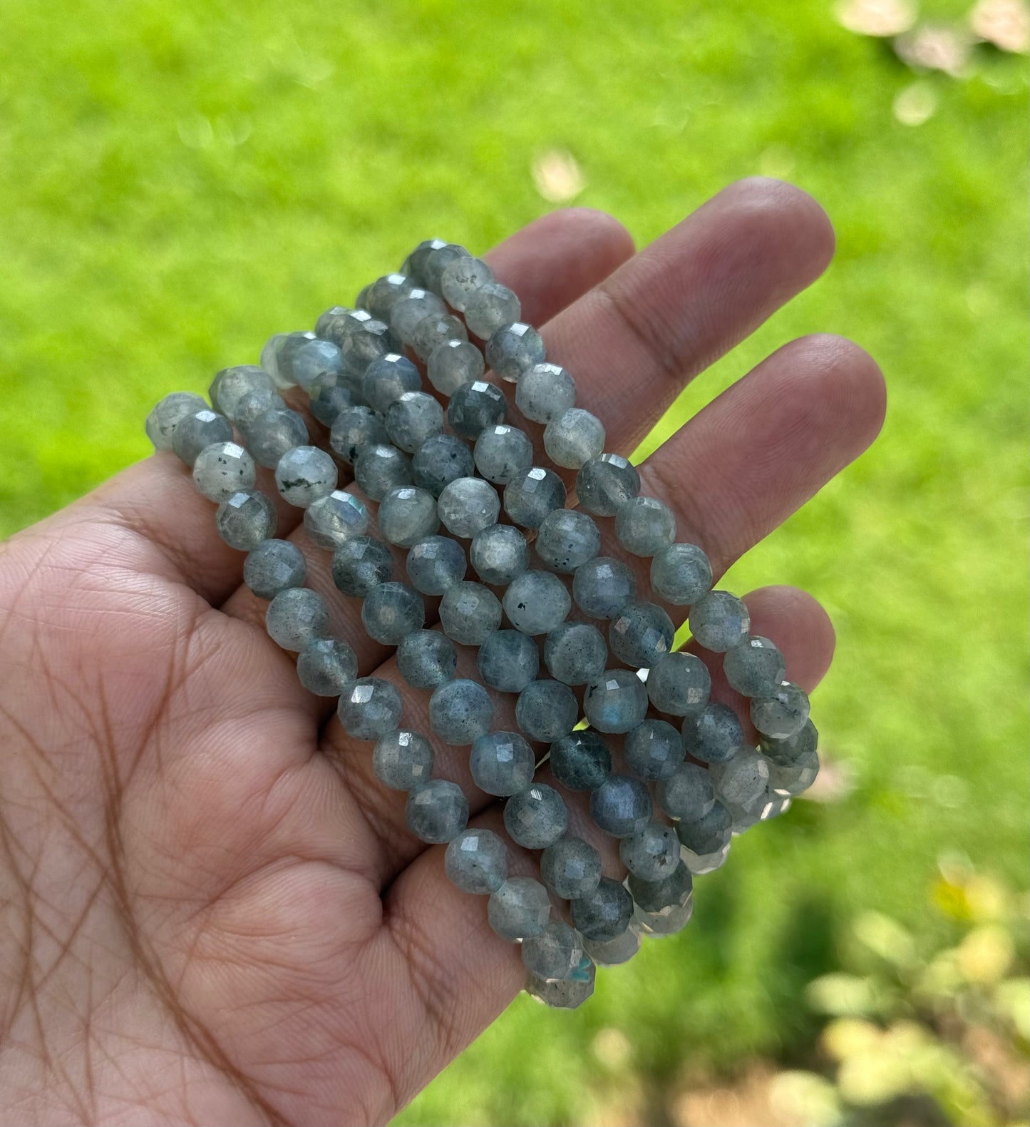 Self awareness and protection Labradorite Bracelet 6 mm