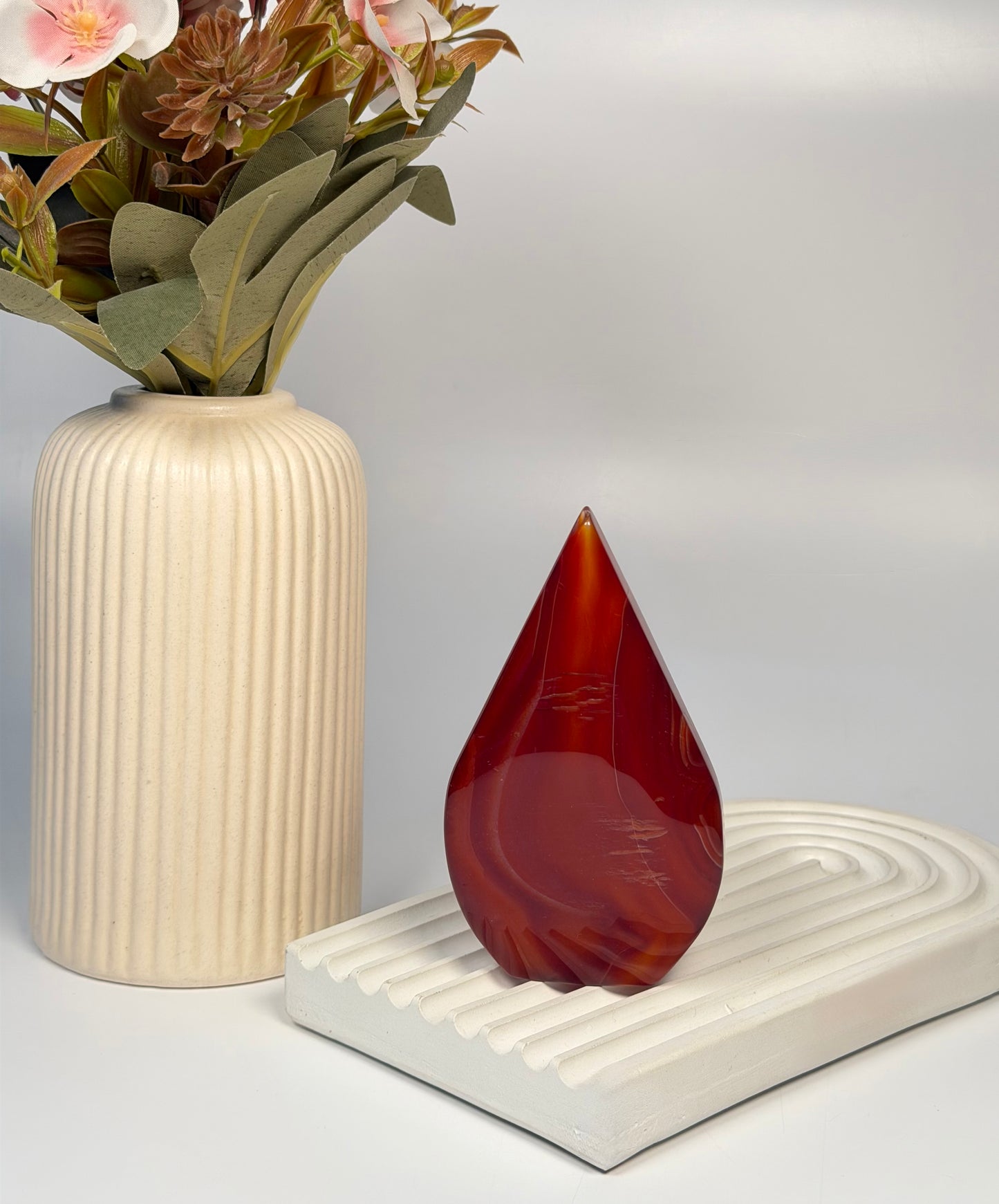 CARNELIAN FLAME ~ The stone of courage, confidence and action