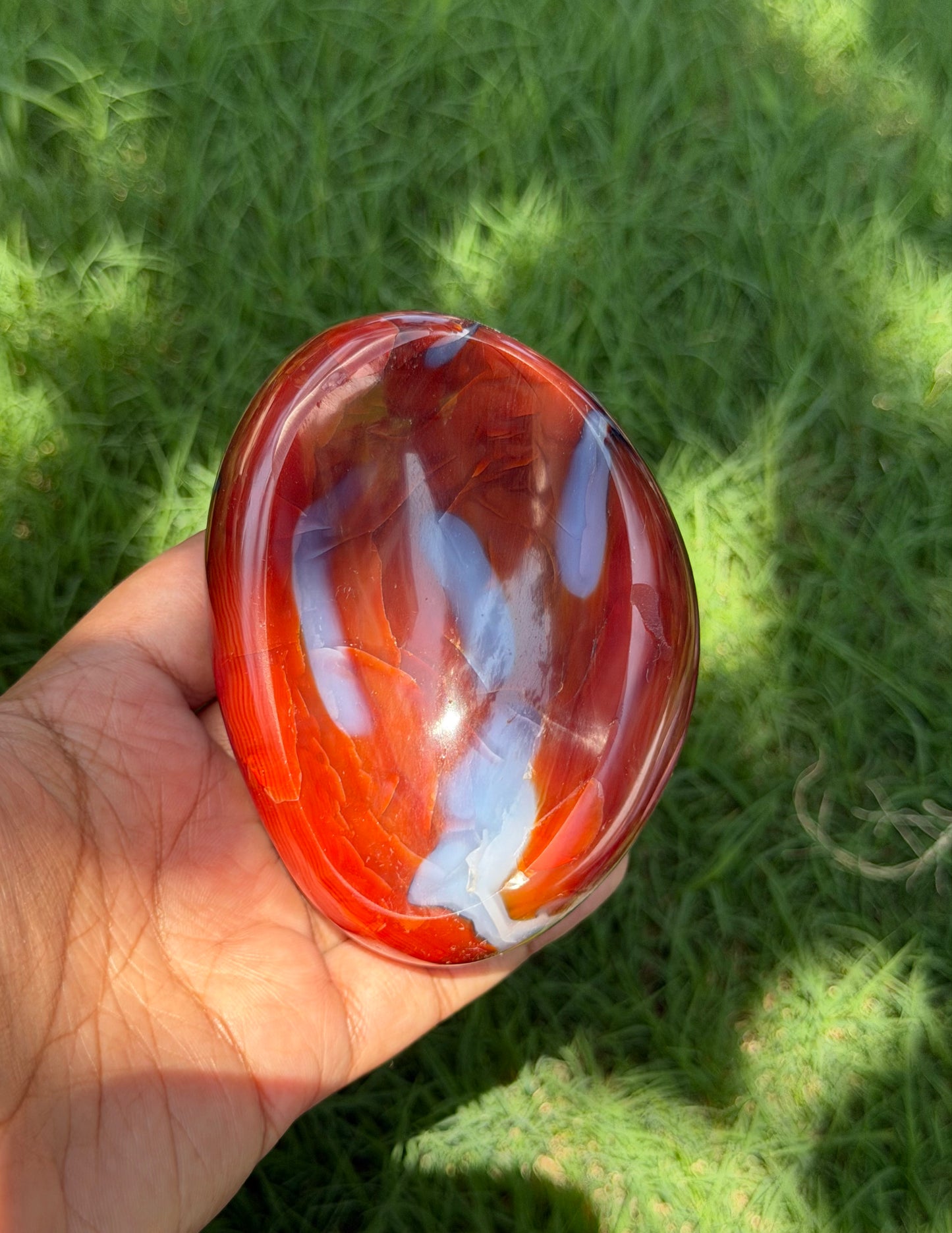 Confidence and Vitality Carnelian mini bowl
