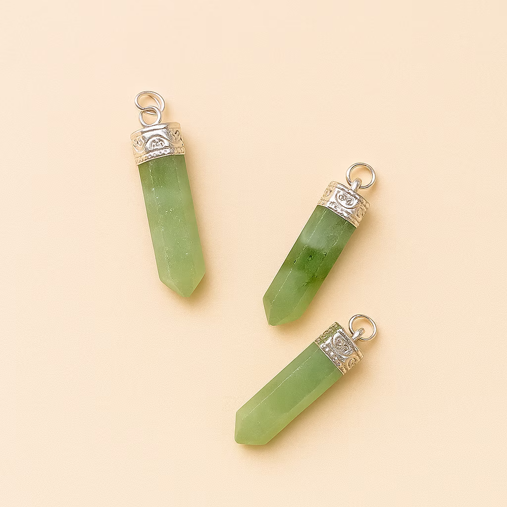 Good luck and opportunity Green Aventurine Pendant